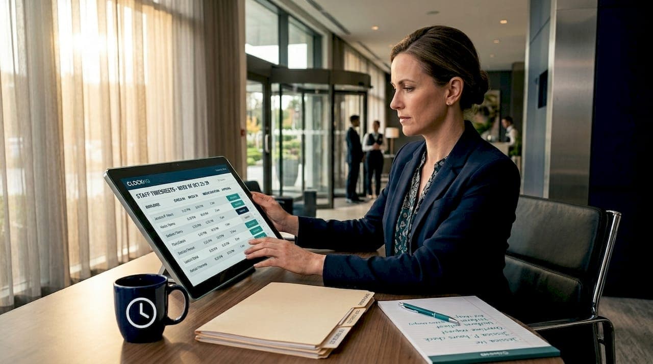 How Staff Hours Are Approved in Hospitality